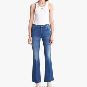 Mother Weekender Fray in Squeeze It, size 27